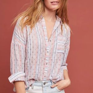 Anthropologie Button Down
